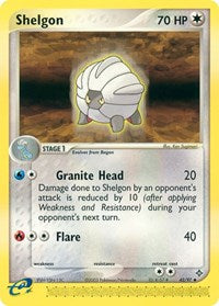 Shelgon (42) - EX Dragon (DR)