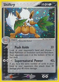 Shiftry (14) - EX Hidden Legends (HL)