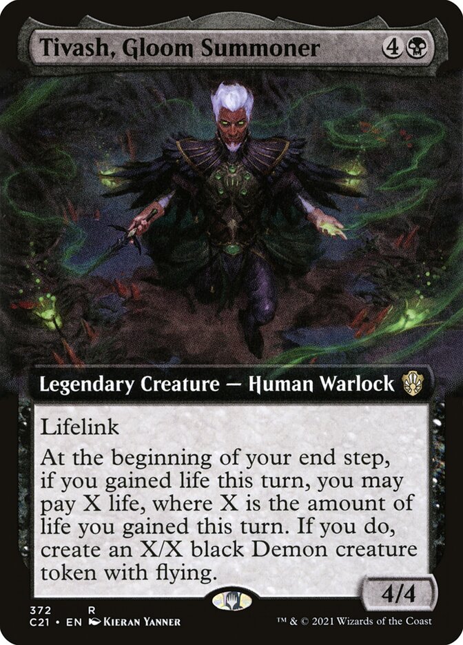 Tivash, Gloom Summoner (372) - Commander 2021 (C21)