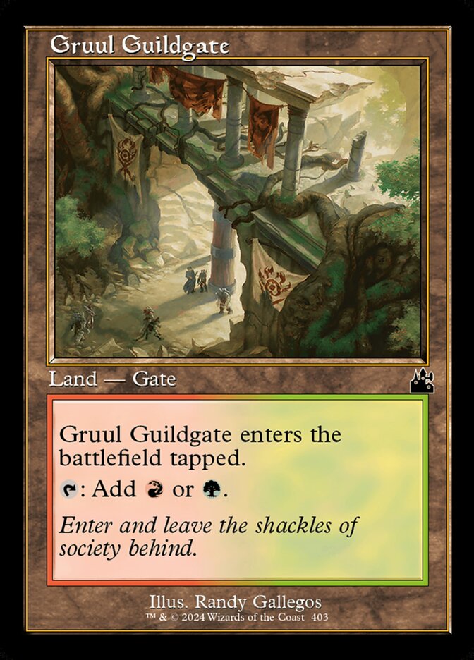 Gruul Guildgate (403) - Ravnica Remastered (RVR)