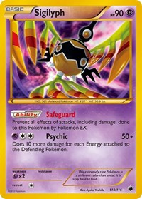 Sigilyph (118) - Plasma Freeze (PLF)