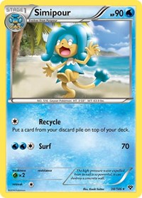 Simipour (38) - XY Base Set (XY)