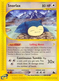 Snorlax (100) - Skyridge (SK)