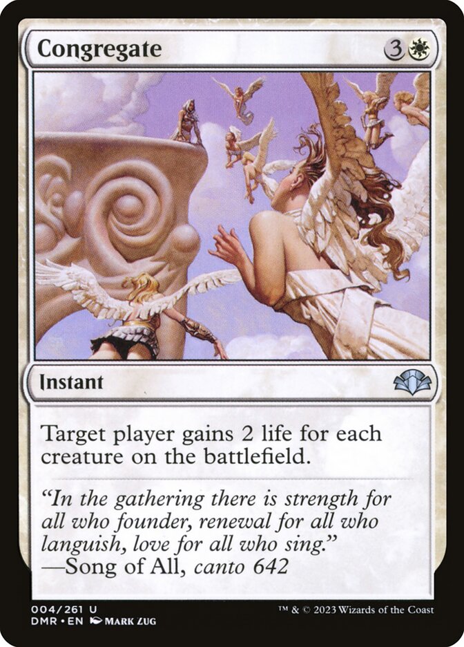 Congregate (4) - Dominaria Remastered (DMR)