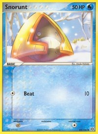Snorunt (64) - EX Emerald (EM)