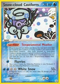 Snow cloud Castform (25) - EX Hidden Legends (HL)