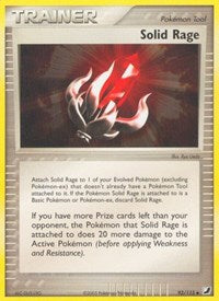 Solid Rage (92) - EX Unseen Forces (UF)