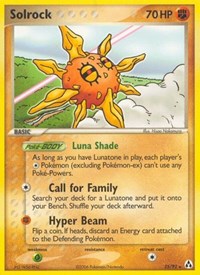 Solrock (25) - EX Legend Maker (LM)