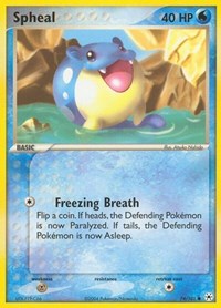Spheal (74) - EX Hidden Legends (HL)