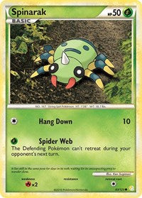 Spinarak (83) - HeartGold SoulSilver (HS)