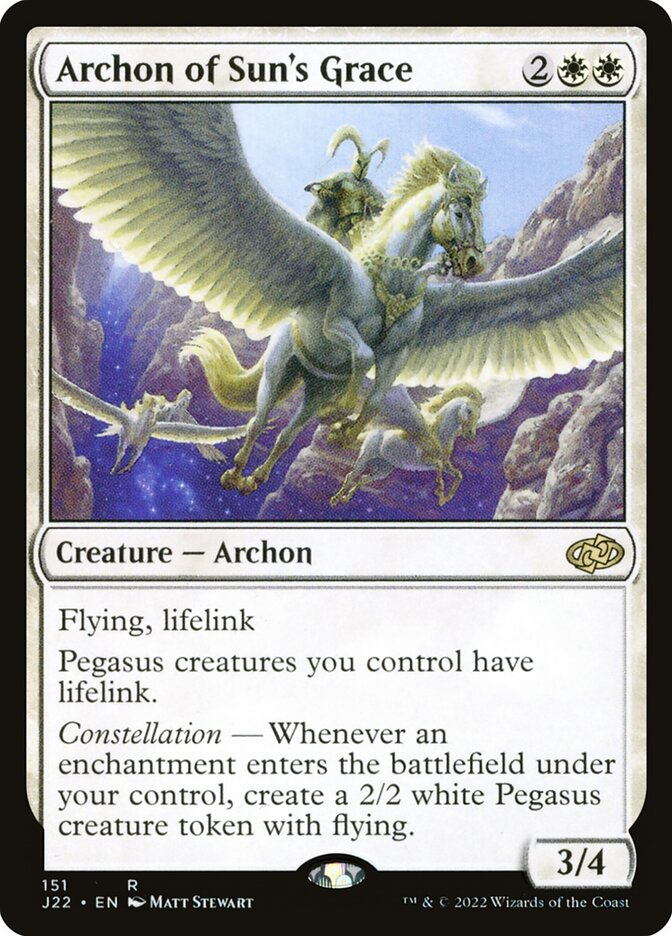 Archon of Sun's Grace (151) - Jumpstart 2022 (J22)