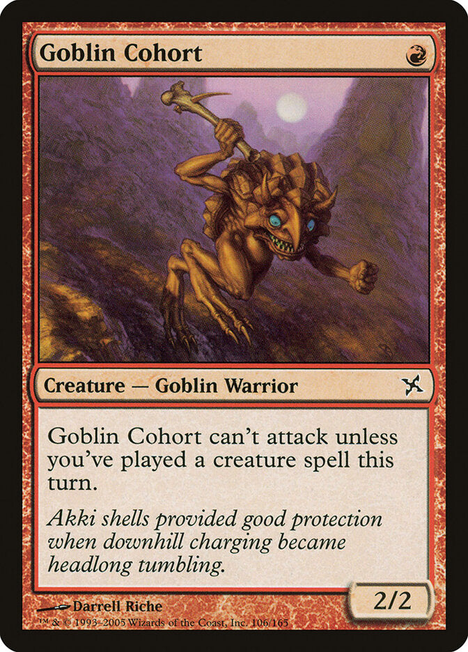 Goblin Cohort (106) - Betrayers of Kamigawa (BOK)