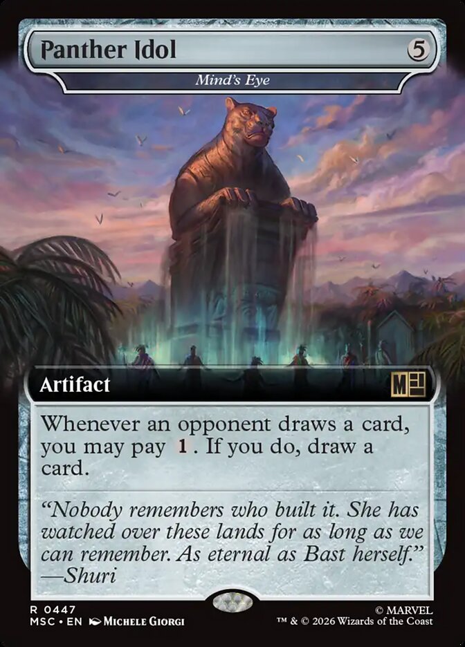 Panther Idol - Mind's Eye (447) - Marvel Super Heroes Commander (MSC)