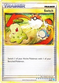 Switch (Gyarados) (28) - HGSS Trainer Kit: Gyarados & Raichu (PR)