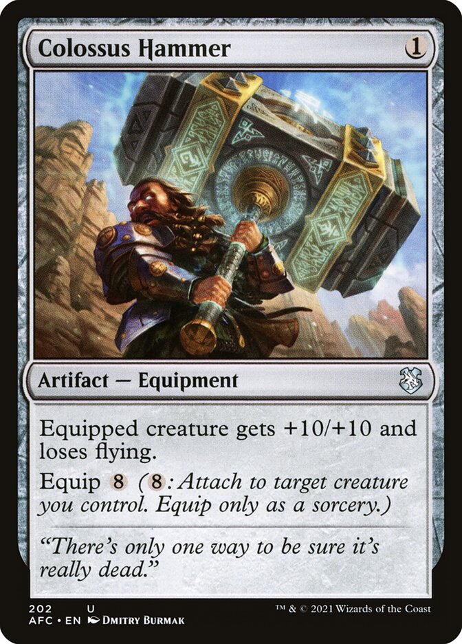 Colossus Hammer (202) - Forgotten Realms Commander (AFC)