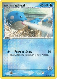 Team Aquas Spheal (56) - EX Team Magma vs Team Aqua (MA)