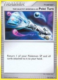 Team Galactics Invention G 105 Poke Turn (118) - Platinum (PL)