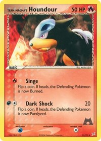 Team Magmas Houndour (35) - EX Team Magma vs Team Aqua (MA)