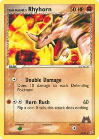 Team Magmas Rhyhorn (38) - EX Team Magma vs Team Aqua (MA)