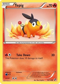 Tepig (16) - Black and White (BLW)
