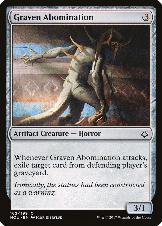 Graven Abomination (162) - Hour of Devastation (HOU)