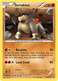 Terrakion (73) - Noble Victories (NVI)
