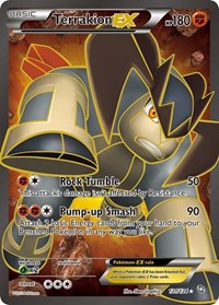 Terrakion EX 121 Full Art (121) - Dragons Exalted (DRX)