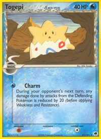 Togepi Delta Species (41) - EX Dragon Frontiers (DF)