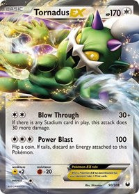 Tornadus EX (90) - Dark Explorers (DEX)