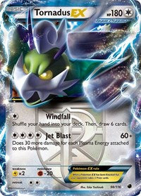 Tornadus EX Team Plasma (98) - Plasma Freeze (PLF)