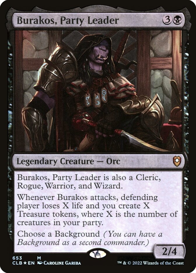 Burakos, Party Leader (653) - Commander Legends: Battle for Baldur's Gate (CLB)