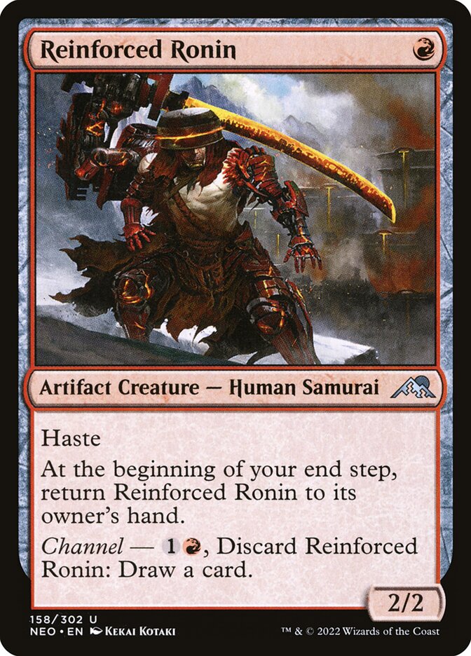 Reinforced Ronin (158) - Kamigawa: Neon Dynasty (NEO)