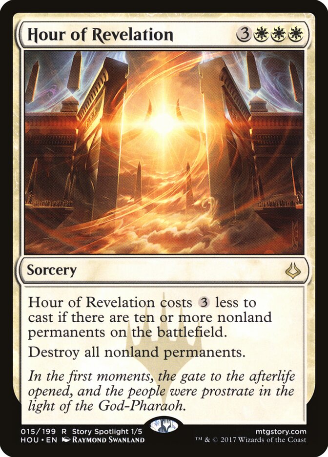 Hour of Revelation (15) - Hour of Devastation (HOU)
