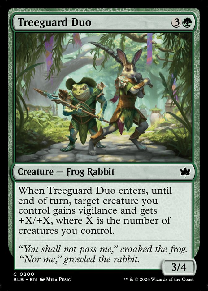 Treeguard Duo (200) - Bloomburrow (BLB)