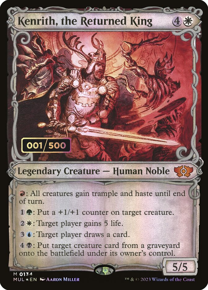 Kenrith, the Returned King (134z) - Multiverse Legends (MUL)
