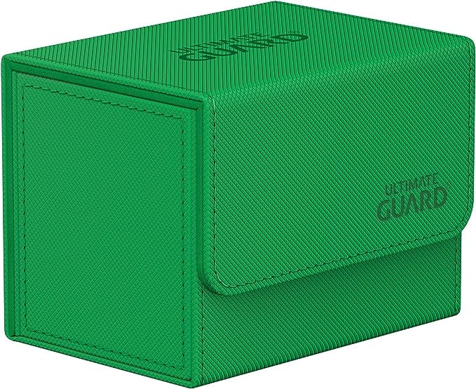 80+ Sidewinder Deck Box by Ultimate Guard - Green