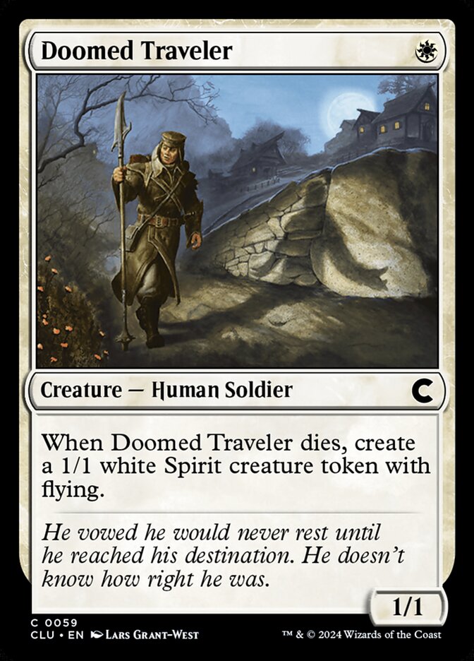Doomed Traveler (59) - Ravnica: Clue Edition (CLU)