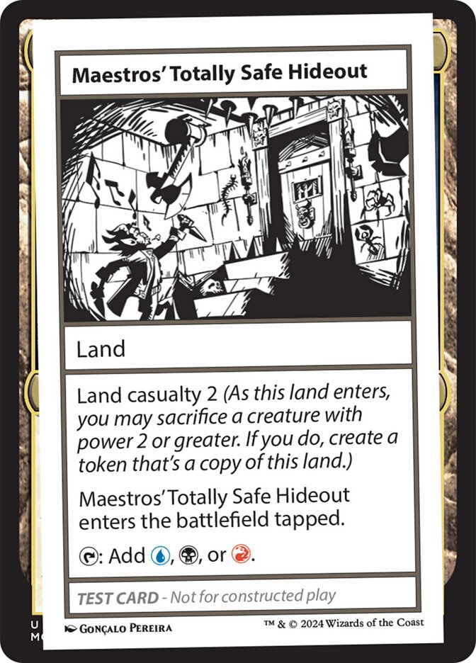 Maestros' Totally Safe Hideout (615) - Mystery Booster 2 (MB2)