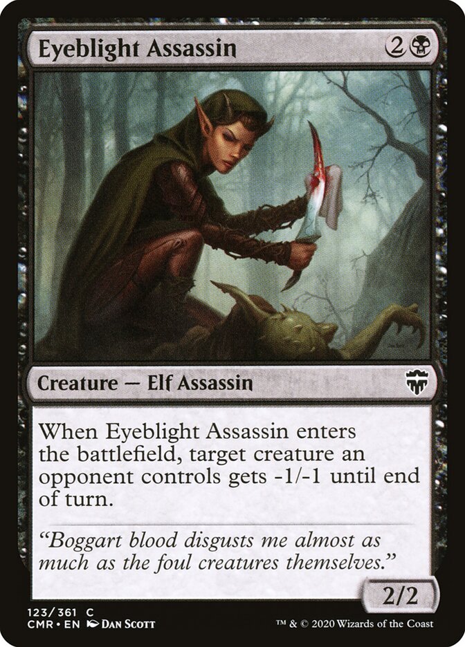 Eyeblight Assassin (123) - Commander Legends (CMR)