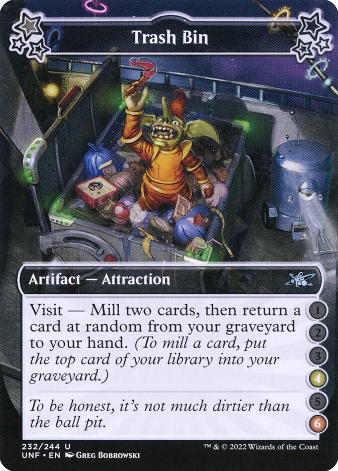 Trash Bin (232c) - Unfinity (UNF)
