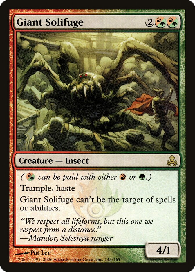 Giant Solifuge (143) - Guildpact (GPT)