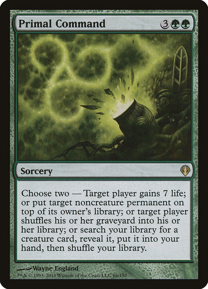 Primal Command (66) - Archenemy (ARC)