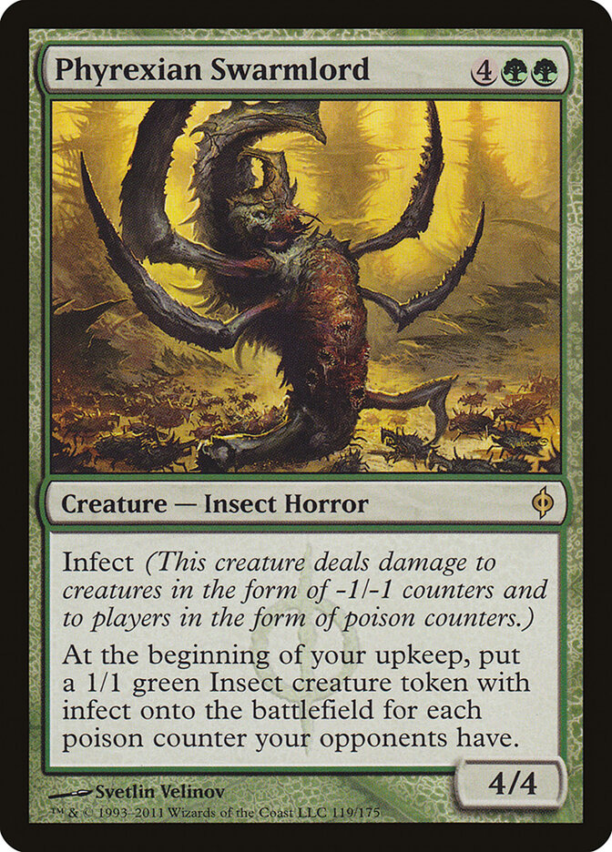 Phyrexian Swarmlord (119) - New Phyrexia (NPH)