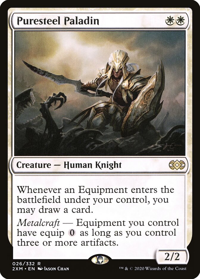Puresteel Paladin (26) - Double Masters (2XM)