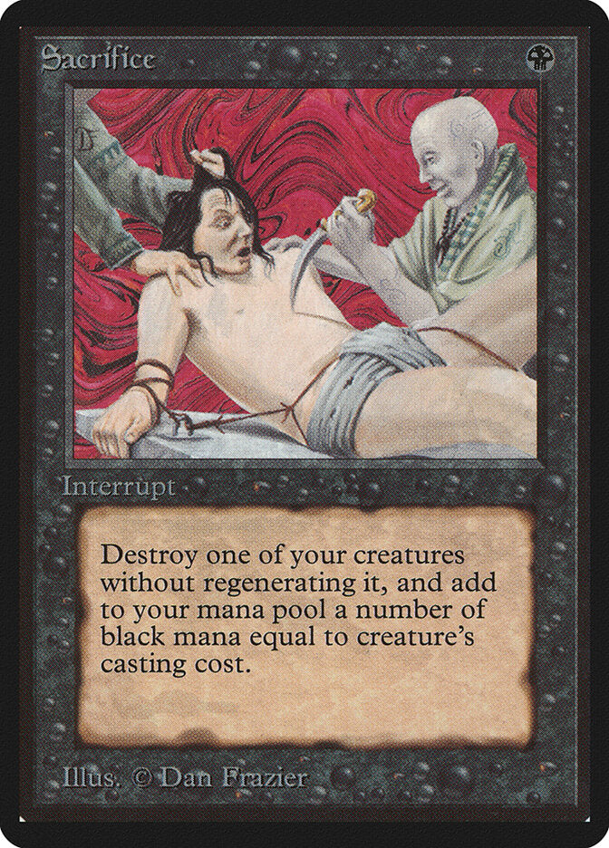 Sacrifice (125) - Limited Edition Beta (LEB)