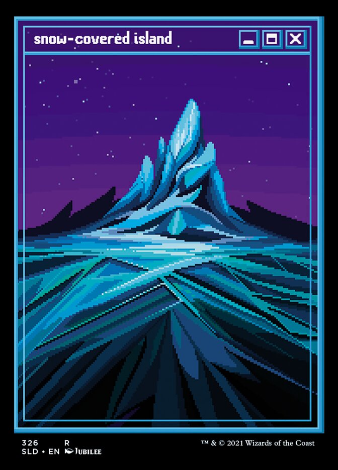 Snow-Covered Island (326) - Secret Lair Drop (SLD)