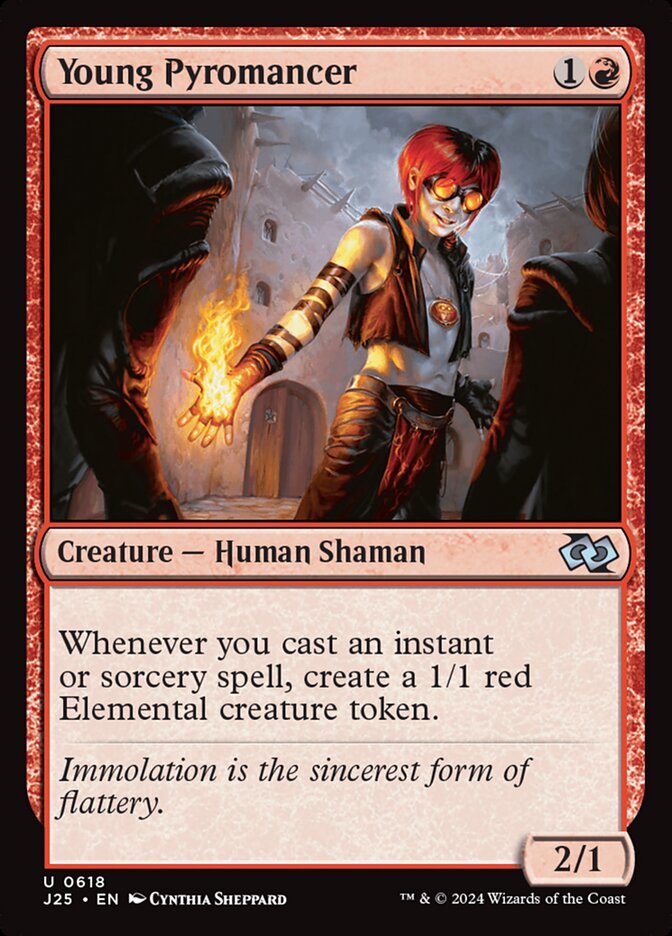Young Pyromancer (618) - Foundations Jumpstart (J25)