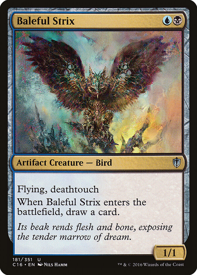 Baleful Strix (181) - Commander 2016 (C16)