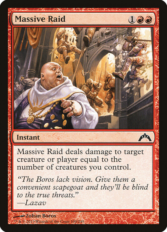 Massive Raid (100) - Gatecrash (GTC)