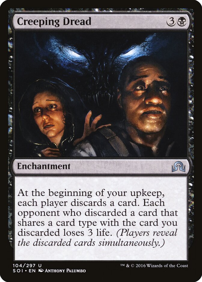 Creeping Dread (104) - Shadows over Innistrad (SOI)